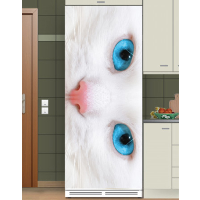 Αυτοκόλλητο ψυγείου με Γάτα